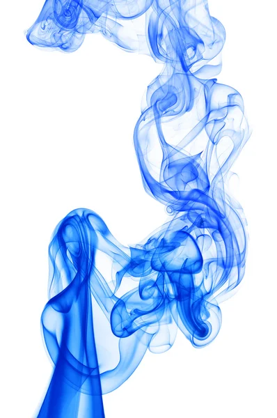 Fumaça isolada em um fundo branco — Fotografia de Stock