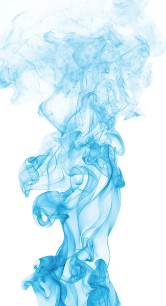 Rauch isoliert auf weißem Hintergrund — Stockfoto