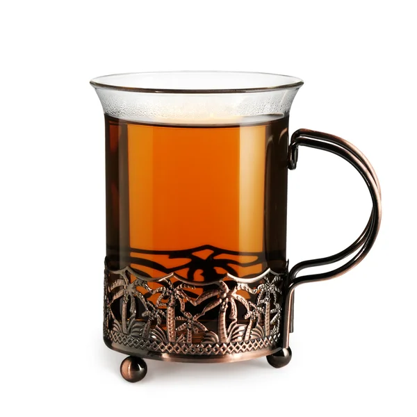 Bicchiere di tè — Foto Stock