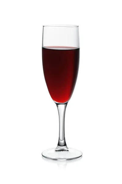 Glas met Rode wijnstok — Stockfoto