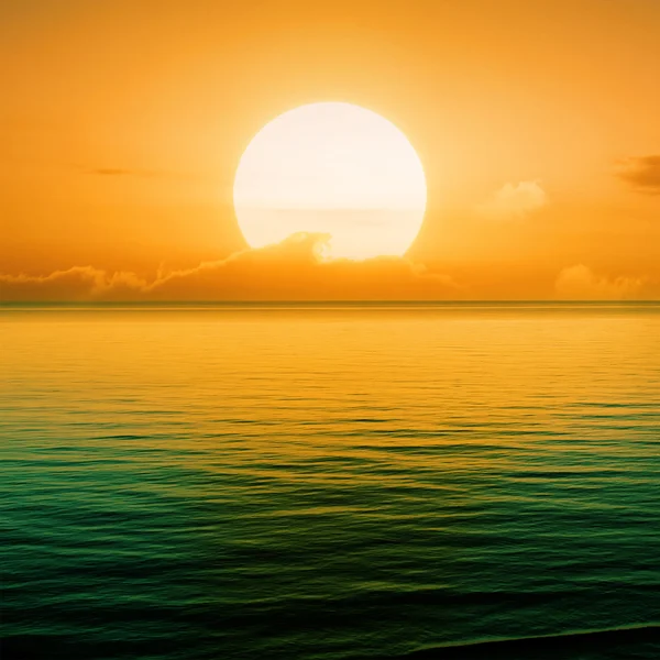 美丽的日落 — 图库照片