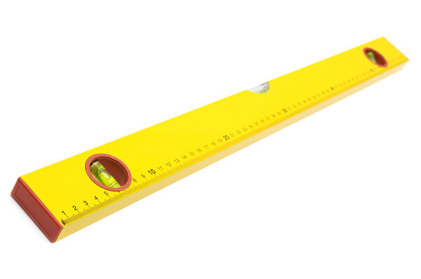 Уровень изолирован на белом фоне
