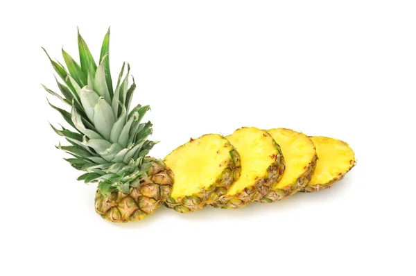 stock image Cut ananas