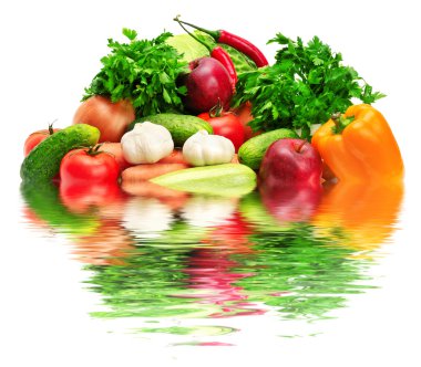 Fruits and vegetables clipart