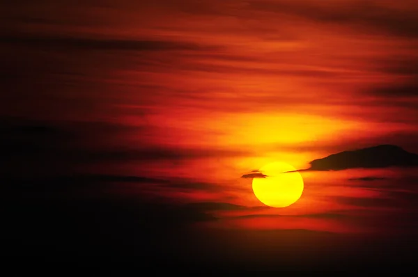 Bel tramonto — Foto Stock