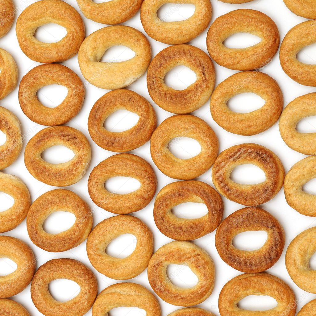 Background of bagels