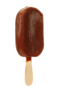 Choc-ice on a stick clipart