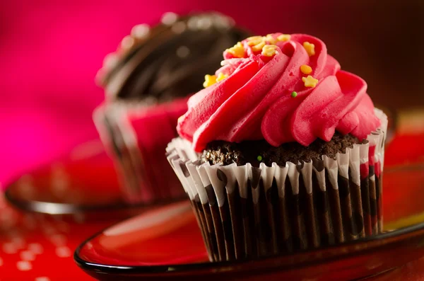Σοκολάτα cupcakes — Φωτογραφία Αρχείου