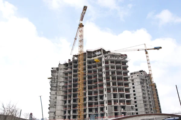 stock image Modern building under construction