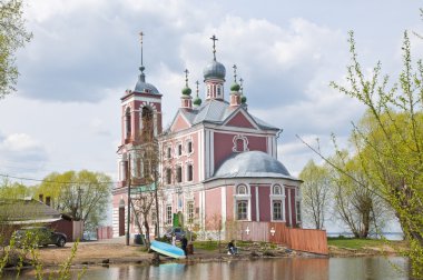 The Orthodox Church in Pereslavl clipart