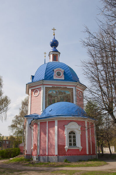 Ancient Orthodox Church in the Russian town of Pereslavl