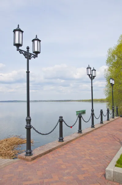 stock image Lanterns on the waterfront