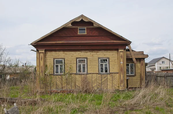 La casa di abitazione di legno — Foto Stock