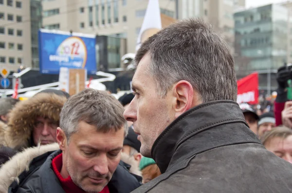 Stock image Candidate for President of Russia, Mikhail Prokhorov