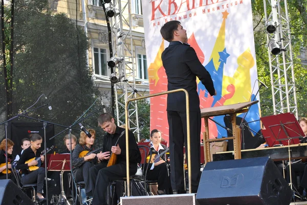 O concerto no Conservatório de Moscovo — Fotografia de Stock