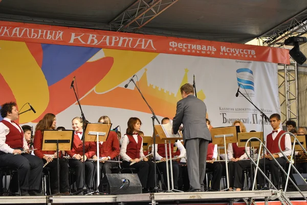 Het concert in het Conservatorium van Moskou — Stockfoto