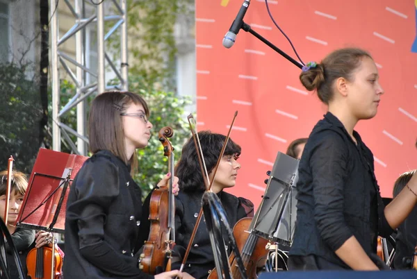 Концерт в Московській консерваторії — стокове фото
