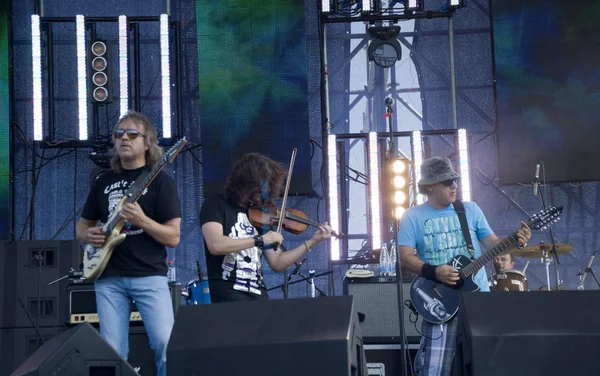Konzert der russischen Rockgruppe — Stockfoto