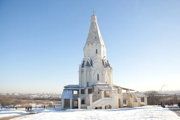 Древнерусская церковь в Коломенском — стоковое фото