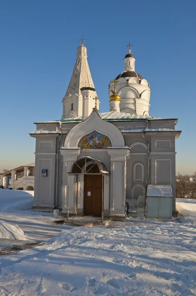 Staré ruské církve v Tverská ulice — Stock fotografie