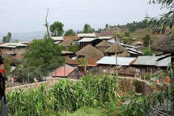 エチオピアの村 — ストック写真