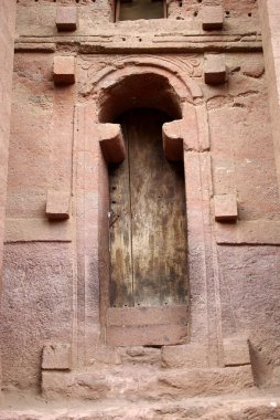 Kilisede lalibela, Etiyopya