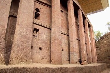 Kilisede lalibela, Etiyopya