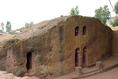 Kilisede lalibela, Etiyopya