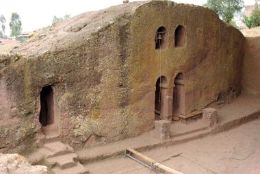 Kilisede lalibela, Etiyopya