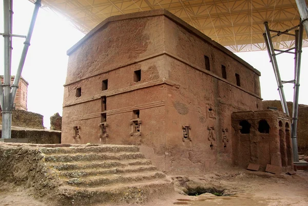 Biserica din Lalibela, Etiopia — Fotografie, imagine de stoc