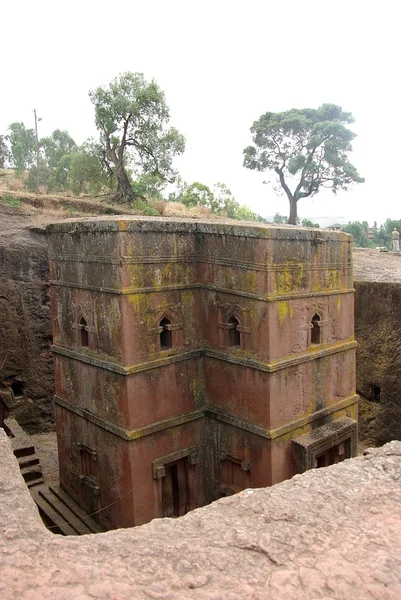Церковь Эфиопии — стоковое фото