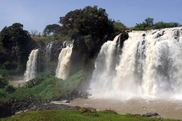 埃塞俄比亚的瀑布 — 图库照片