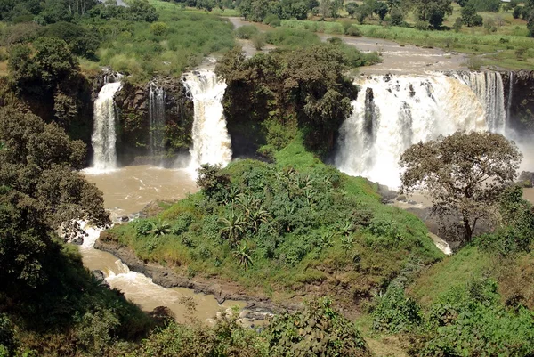 Vodopády v Etiopii — Stock fotografie
