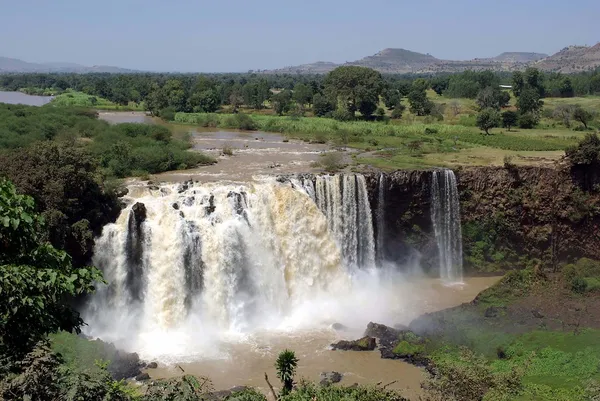 Wodospady w Etiopii Obrazek Stockowy