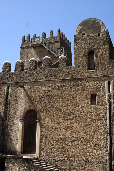 Castle i Etiopia – stockfoto
