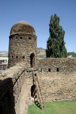 Castle in Ethiopia clipart