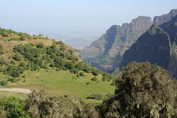 Paisaje en Etiopía — Foto de Stock