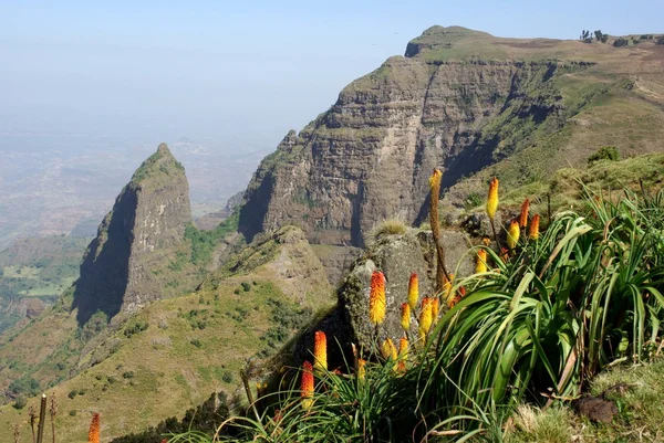 Krajobraz w Etiopii — Zdjęcie stockowe