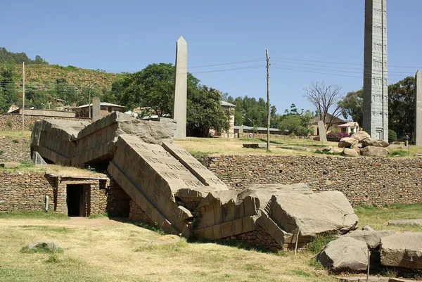 Stele in Etiopia — Foto Stock