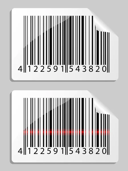 stock vector Barcode. Vector illustration.