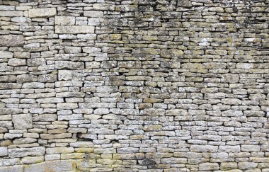 Cotswolds dry stone wall background clipart