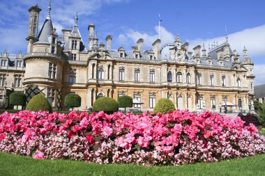 Waddesdon manor country house buckinghamshire clipart