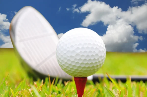Palla da golf — Foto Stock