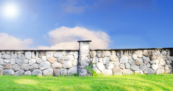 石围墙 — 图库照片
