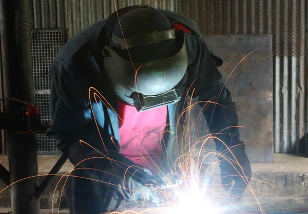 stock image Welder