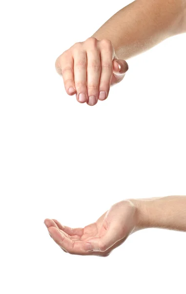 Male hands — Stock Photo, Image
