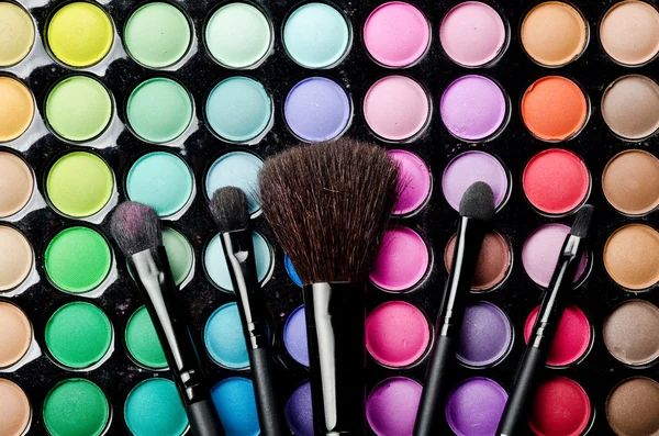 Maquillaje multicolor — Foto de Stock