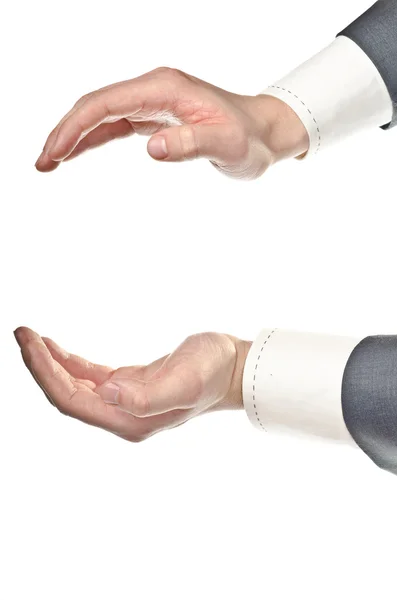Manliga händer — Stockfoto