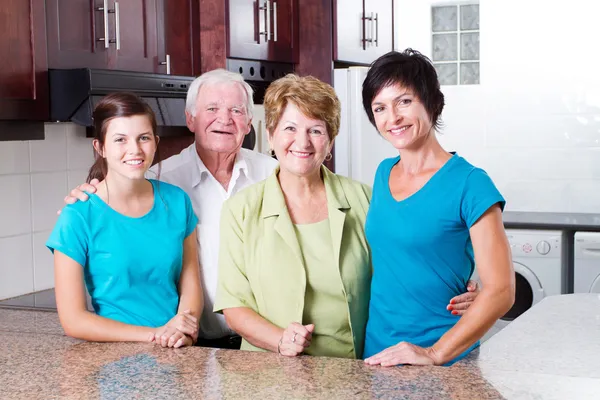 3 generatie familie — Stockfoto