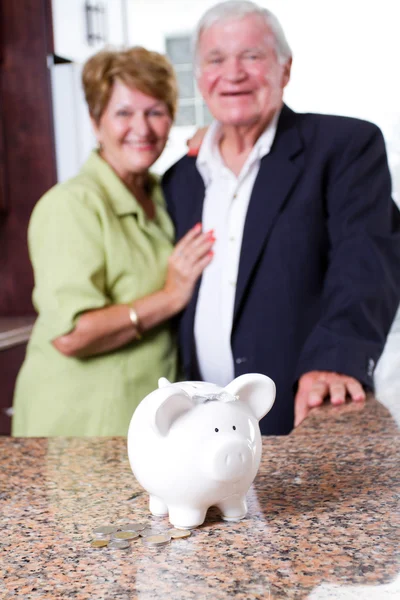 Пенсійні заощадження — стокове фото